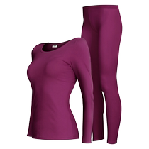 Hengyuanxiang Autumn Clothes and Autumn Pants Set Womens Pure Cotton Bottoming Thin Line Clothes and Line Pants Cotton Sweater Warm Underwear Winter