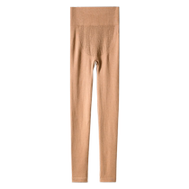 Hengyuanxiang Seamless Autumn Pants Womens Warm Pants High Waist Body Lifting German Velvet Heating Wool Pants Bottoming Winter