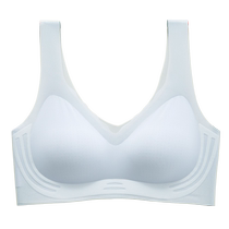 Hengyuanxiang seamless bra for women with small breasts push-up anti-sagging bra no rims beautiful back summer cool feeling thin bra