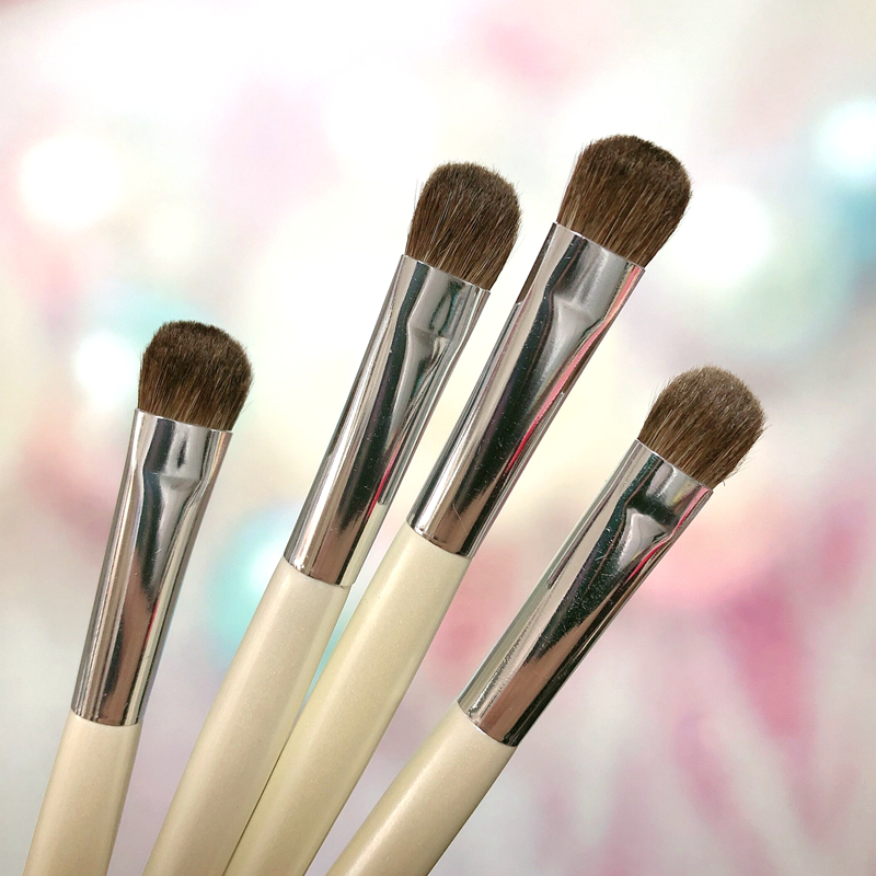 Mendee Makeup Brush Eyelderline Brushed Black Wood Handle Lip Brush Diagonal Brow Brush Eyelachline Brushed Small Mammoan Eye Shadow Fainting Brush Nose