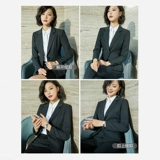 雀后 Пиджак классического кроя, весенний комплект, черная униформа медсестры, комбинезон, тренд сезона