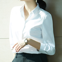 Nestle rear summer dress new 70% sleeves shirt woman white professional dress Korean version of the middle sleeve shirt ol work suit