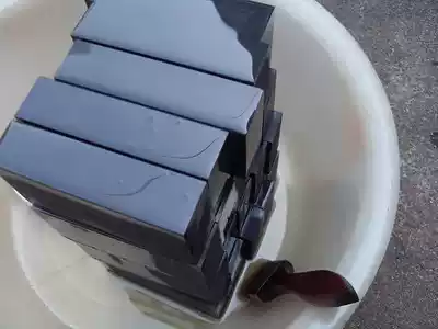 Boron carbide rectangular oil Stone black gemstone rigid spheroidal ink stone