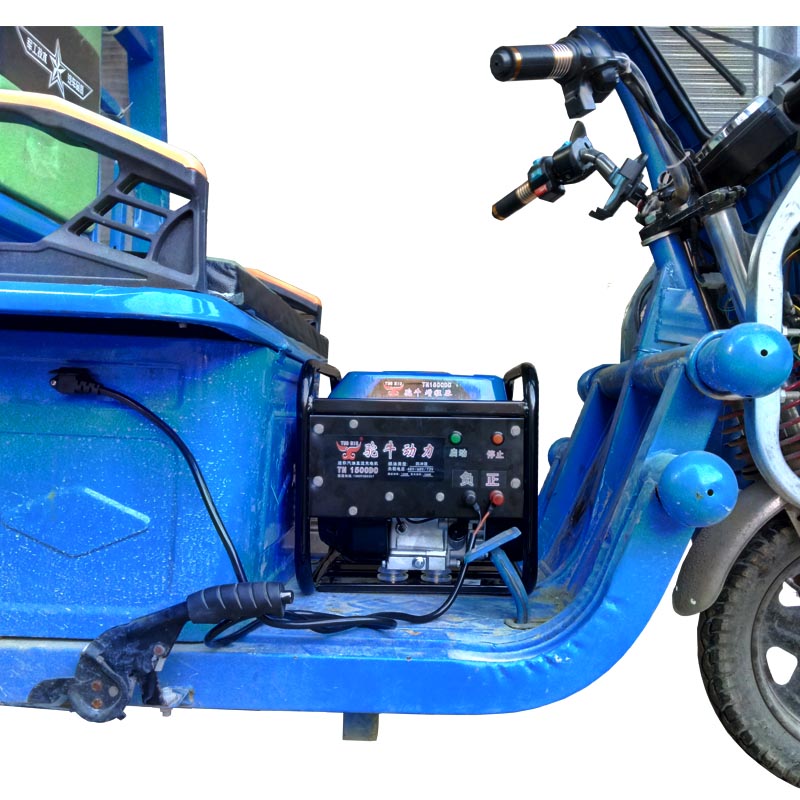 Installation of four - stroke electric vehicle additive Universal 48 V60V72V Volt Three - wheel battery life generator