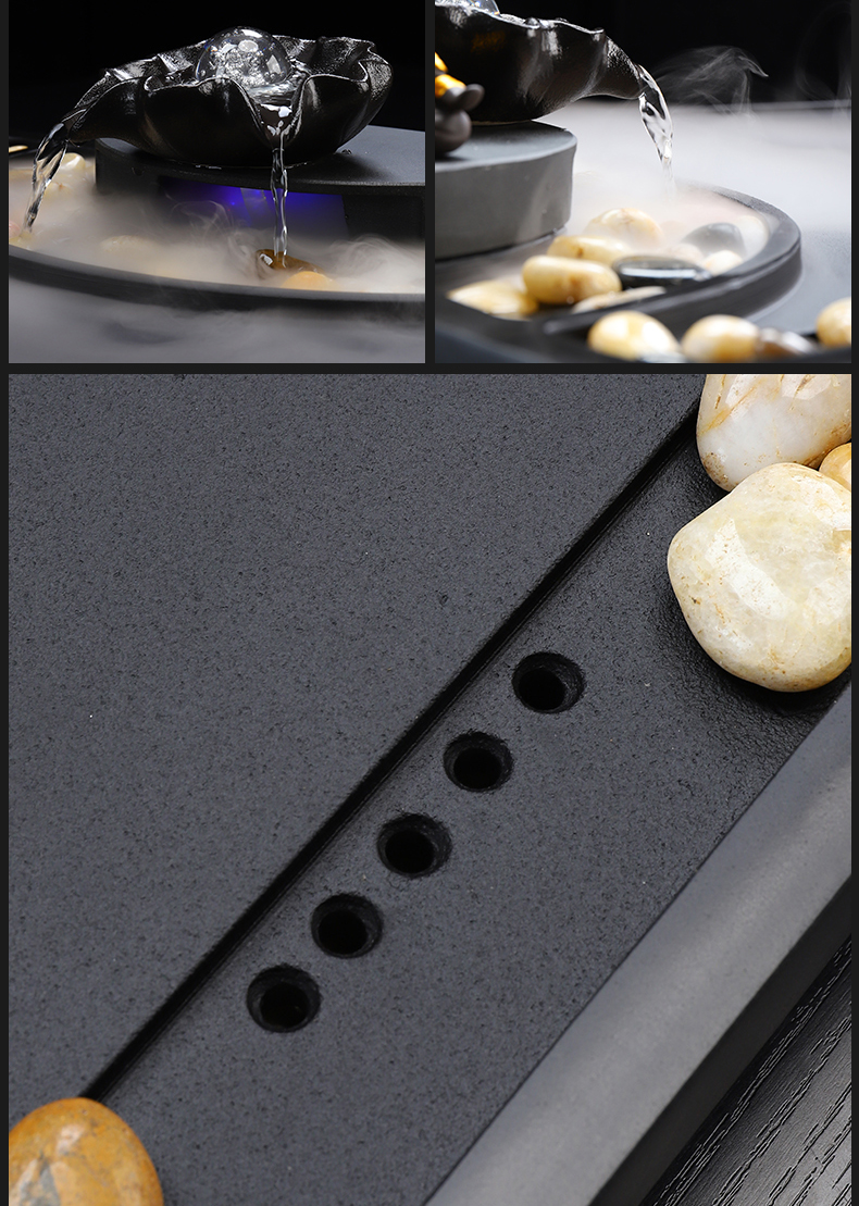 Recreational product whole atomization sharply 1.2 meters stone, stone tea tray tea tea home jingdezhen ceramic tea set