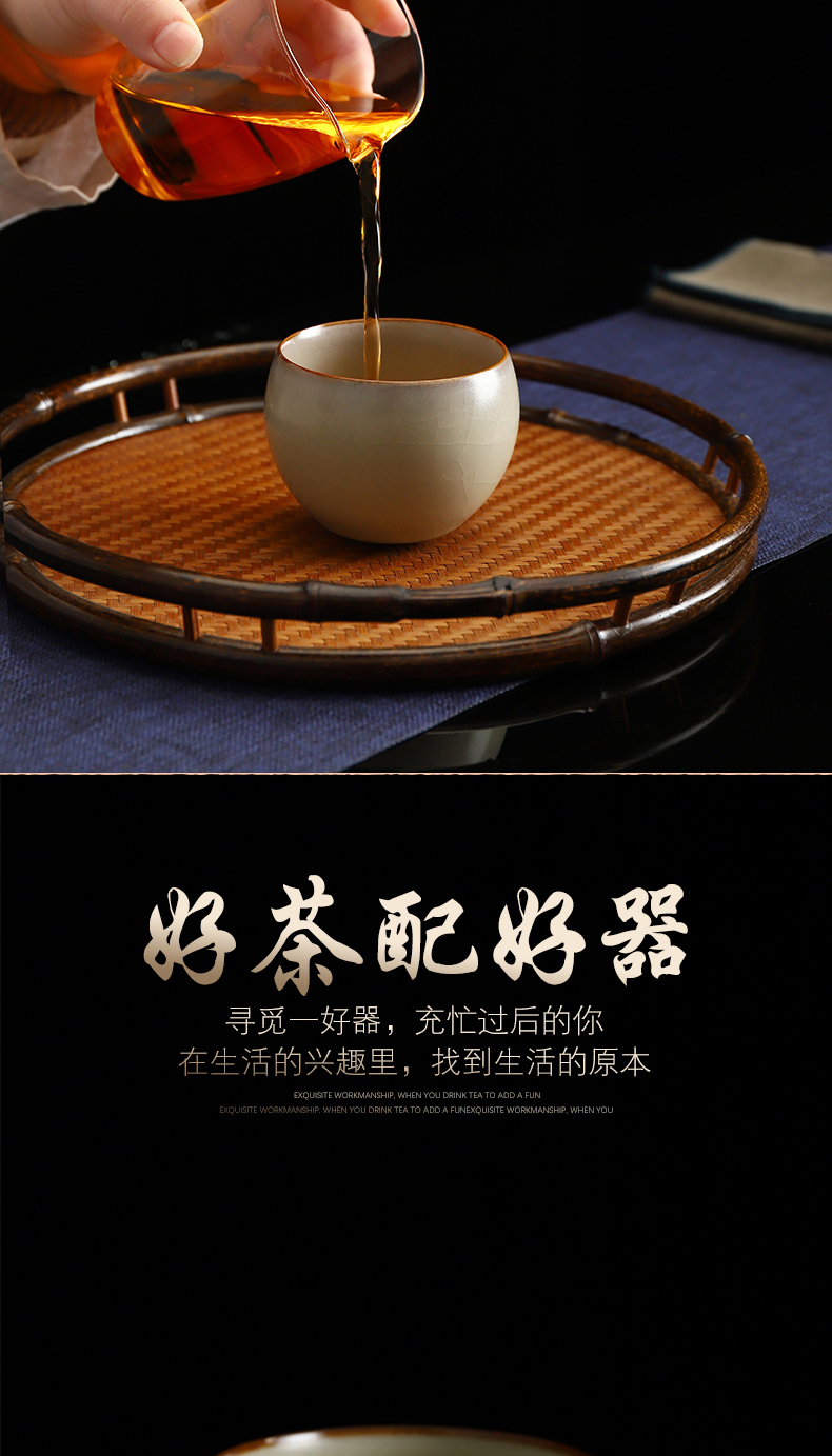 Recreational products to open the slice your up ceramic cups kung fu tea sample tea cup single CPU can keep small east up household gifts