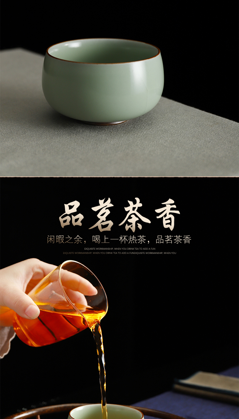 Recreational taste your up east up slicing can ceramic cups manual for the family with kung fu master cup personal single CPU