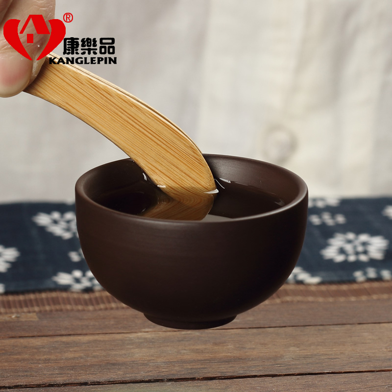 Recreational product purple sand cup sample tea cup violet arenaceous kung fu tea cup purple clay small cups tea cup single CPU