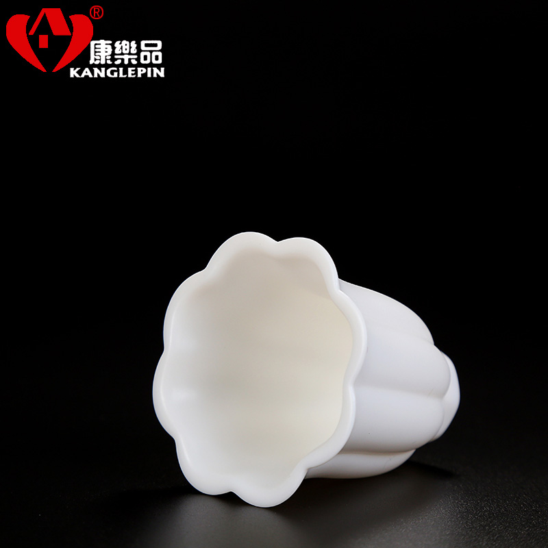 Recreational product small single cup bowl dehua white porcelain ceramic tea sets, kung fu master sample tea cup cups of tea cups