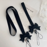 Оригинальный универсальный матовый импортный милый мобильный телефон с ключом с бантиком, креативные вожжи поводок, подвеска