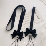 Оригинальный универсальный матовый импортный милый мобильный телефон с ключом с бантиком, креативные вожжи поводок, подвеска