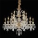 2024 New European-Style Crystal Chandelier Living Room Lamp Luxurious and Grand Villa Lobby Lamp Duplex Building Staircase Chandelier
