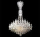 European-Style Crystal Chandelier for Duplex Living Room, Candle Lamp for Hotel Lobby, Luxurious and Grand Staircase Chandelier for Villa