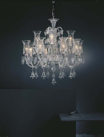 New Living Room Crystal Chandelier, European Style Luxurious Atmospheric Lamp, Modern Simple Home Dining Room, Bedroom, Study, Corridor Lamp