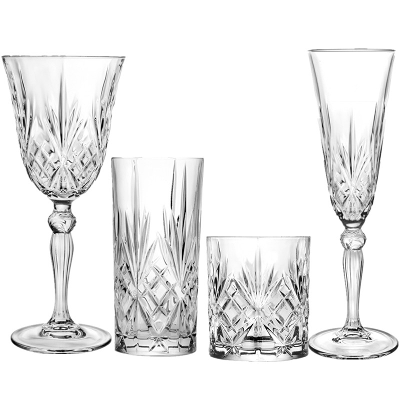 Italian Import RCR Melody Crystal Glass Home Red Wine Glass Whisky Glass Wine Glass Wine Goblet