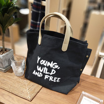 ins insulated lunch box bag hand bag hand bag women Oxford canvas bag mommy bag casual Korean version