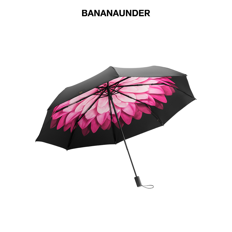 【蕉下】莲町防晒小黑伞折叠晴雨伞
