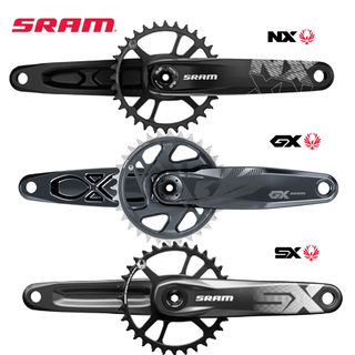 SRAM速联EAGLE SX NX GX X1 DUB牙盘中轴11 12速30 3234T曲柄齿盘
