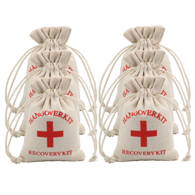 Cotton Bread Bag Outdoor Mountaineering Campers Portable First Aid Bag Hangover Kit Bags