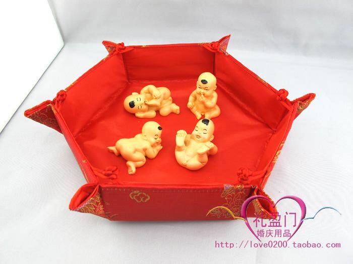 婚庆用品压新床套装六角果盘 安床盘 结婚必用优惠套装包邮 仅限一天 套装 果盘 婚庆 结婚 优惠途虎网