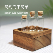 South American walnut solid wood lanugo umbilical cord collection box jewelry ring earrings gold jewelry baby teeth storage box