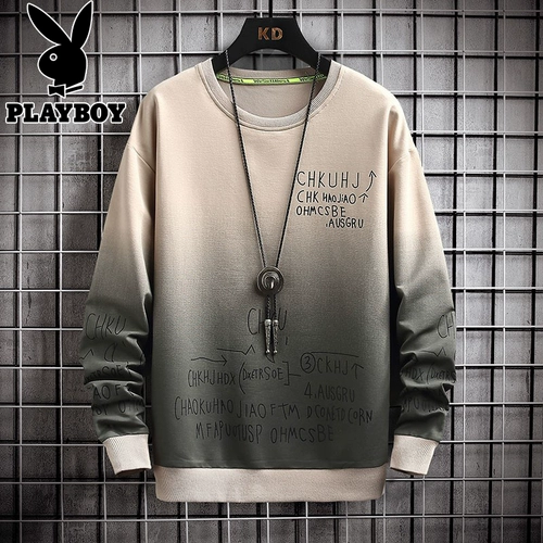 Playboy, мужской осенний зимний лонгслив, базовая демисезонная толстовка, коллекция 2023