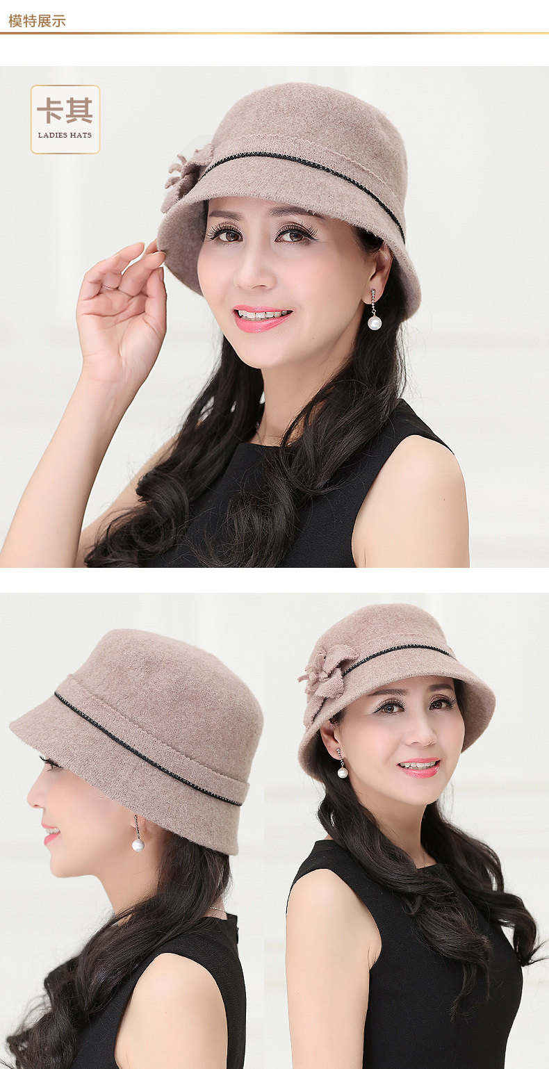 Chapeau pour femme en Poilue - Ref 3233920 Image 10