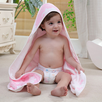 Newborn hug quilt baby blanket Cotton gauze supplies Newborn baby quilt Summer thin section delivery room wrap towel