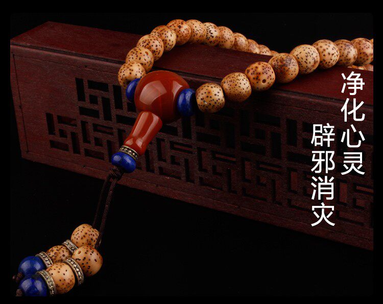 DIY аксессуары 藏式战国红石佛头三通佛塔 媲美南红玛瑙 散珠手串配饰 Fu GE