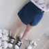 Mùa hè 2019 kiểu mới cho bé gái thoải mái quần short denim trẻ em dễ thương ngọt ngào buông tha - Quần jean