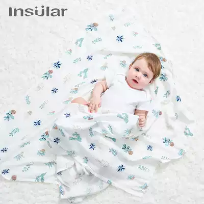 Summer baby cover blanket gauze bath towel cotton super soft absorbent newborn baby summer quilt baby bamboo fiber cover blanket