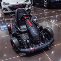 Childrens electric carting car can take people with remote control kids baby male and female drift four-wheeled toy car subnet red car