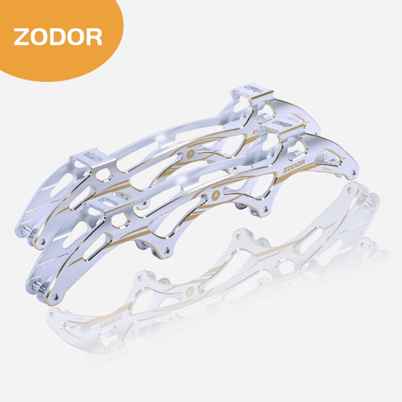 Zoodegrees High-end 7 Series Aluminum Speed Skating Shoes Tool Holder Wheels Sliding Bracket Big Wheels Racing racks 4 * 90100110