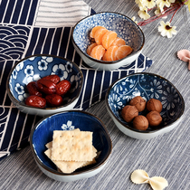 Japanese flavor dish ceramic seasoning dipped small saucer household side dish Pickles sauces soy sauce vinegar dip bowl with water dish bowl