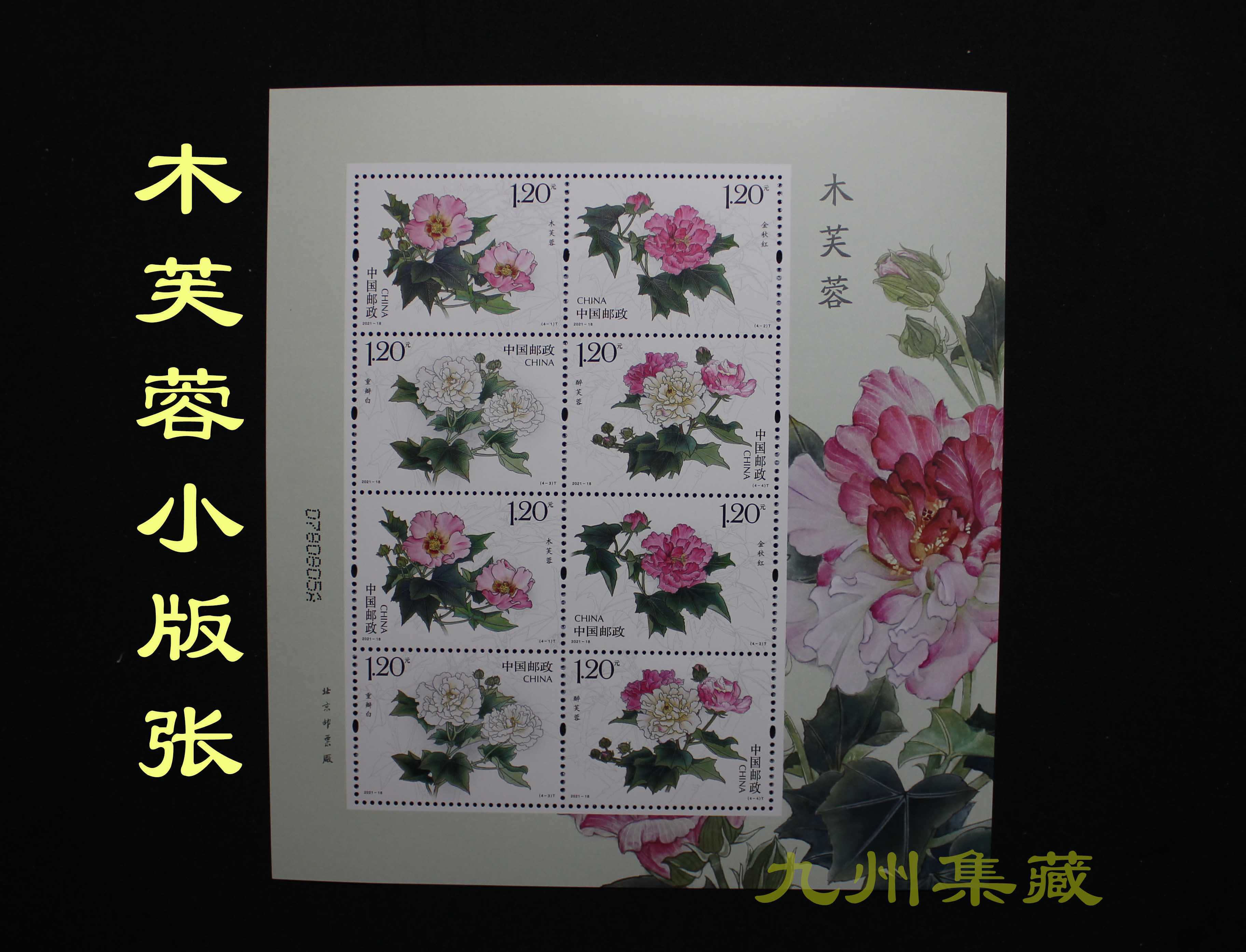 2021-18 khibu hibiscus special stamps for a small version of the