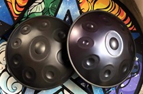 hangdrum handpan gana dragon saucer handpan flying saucer drum holder