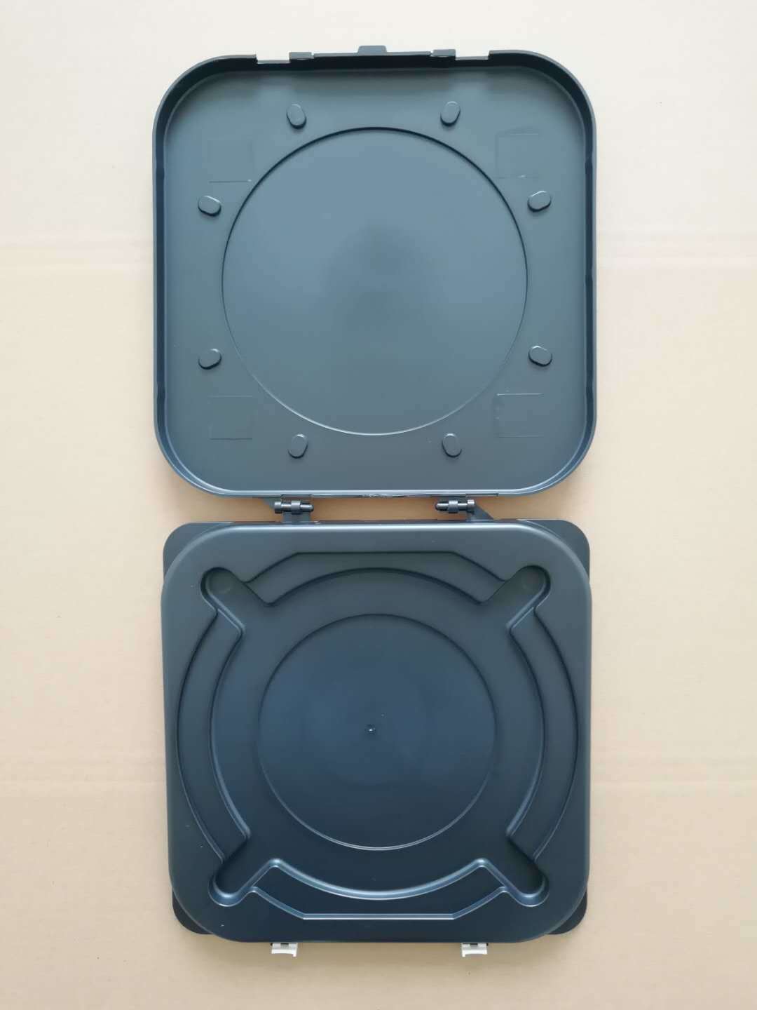 6英寸硅片盒单片盒 防静电 晶圆展示盒 矽片盒 single wafer box