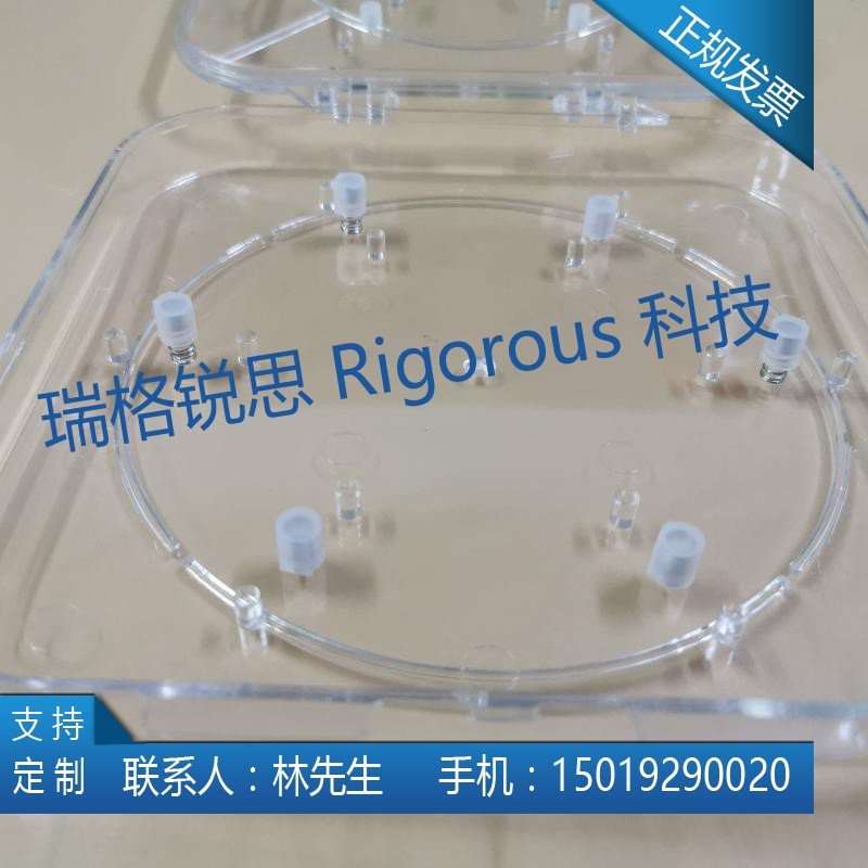 全新4 英寸硅片晶圆样品盒 现货 硅片盒 多用途晶圆盒 样品保护盒