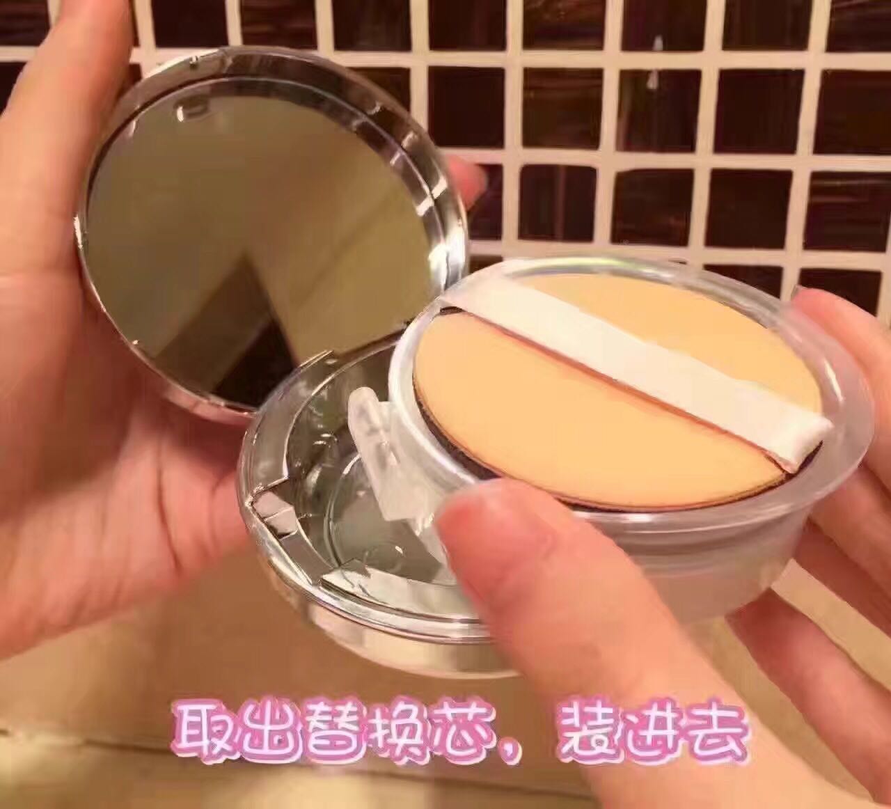 Hàn Quốc Ai Jing cushion nước nhẹ tinh chất kem nền Kem lót ướt BB cream Water Run Phụ nữ mang thai có sẵn kem bb hàn quốc