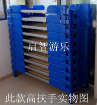 Thickened kindergarten nap bed special bed nap bed plastic wooden bed simple afternoon care crib childrens stacking bed