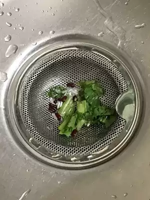 Japanese sink filter screen bathroom sink slag mesh hair barrier stainless steel wash basin net