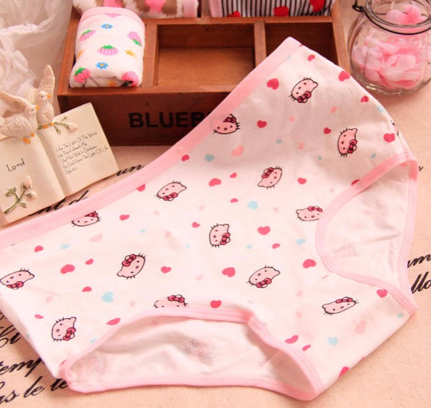 4 bộ đồ lót nữ cao cấp cotton của phụ nữ quần sịp 7 màu