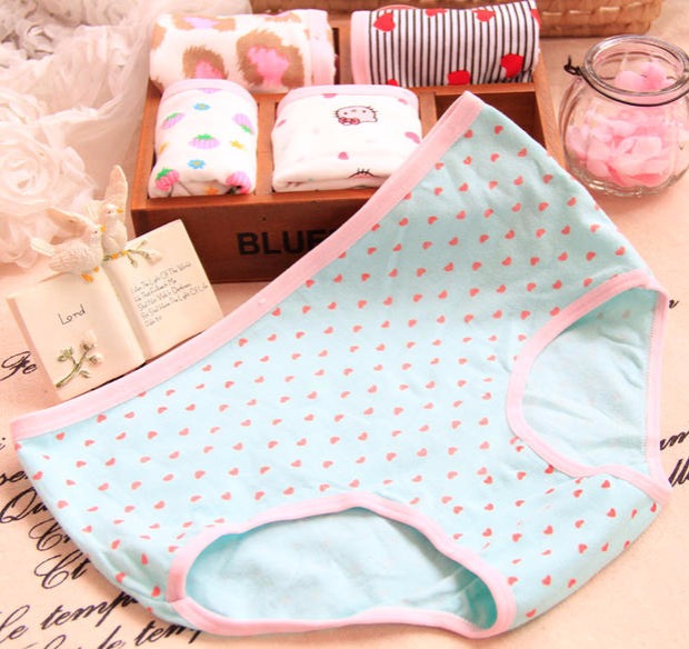 4 bộ đồ lót nữ cao cấp cotton của phụ nữ quần sịp 7 màu