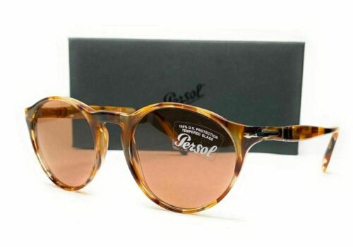 Persol men's hawksbill color brown sunglasses sunglasses PO3092SM 112353