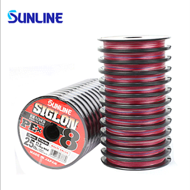 Japanese Sanse Sunline Higglon Line PE Line braided line Seafishing Main line 8 knots 100 m serial disc