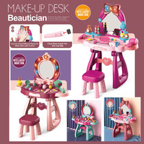 Foreign Trade Childrens Family Makeup Table Accessing Musical Girl Dressing Desk Accessories Cosmetics Gift Toys
