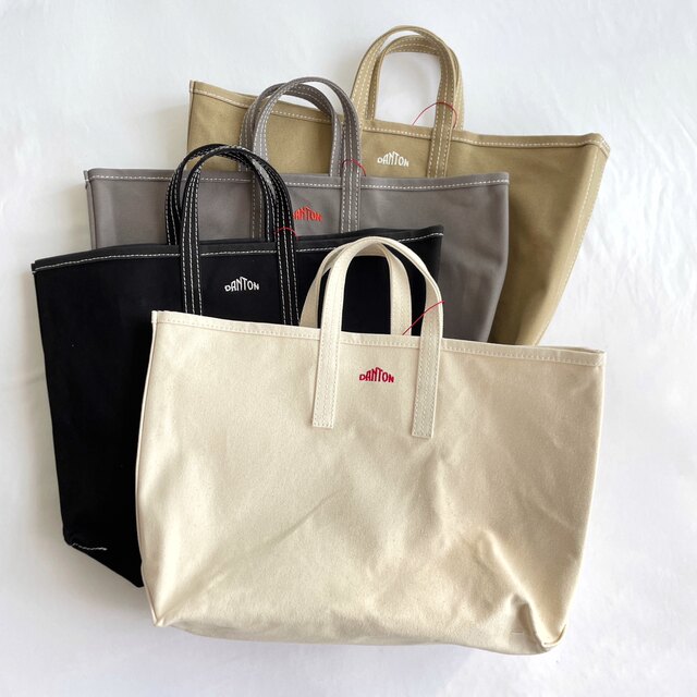 Japanese Trendy Brand Spring Classic Embroidered Vintage Tote Canvas Bag Women's Shoulder Bag Handbag Danton