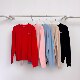 Japanese Trendy Brand Autumn and Winter New Classic Round-Neck Women's Embroidered Workwear Knit Sweater Long-Sleeve Pullover Danton