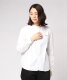 Spring Product, Solid Color Lapel Washed Oxford Fabric Women's Striped Shirt, Long-Sleeved Jung Soo-Kyung Shirt Danton