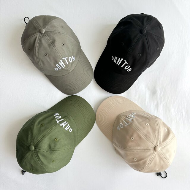 Japanese Trendy Brand Spring/Summer New Product Simple Embroidered Letter Versatile Workwear Unisex Baseball Cap Danton